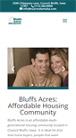 Mobile Screenshot of bluffsacres.com